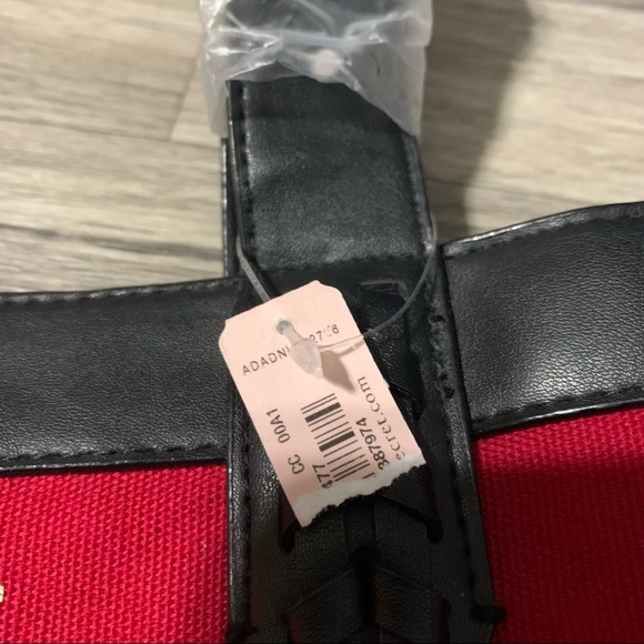 Victoria’s Secret Red Black Limited Edition Tote Bag; OS - Picture 5 of 12